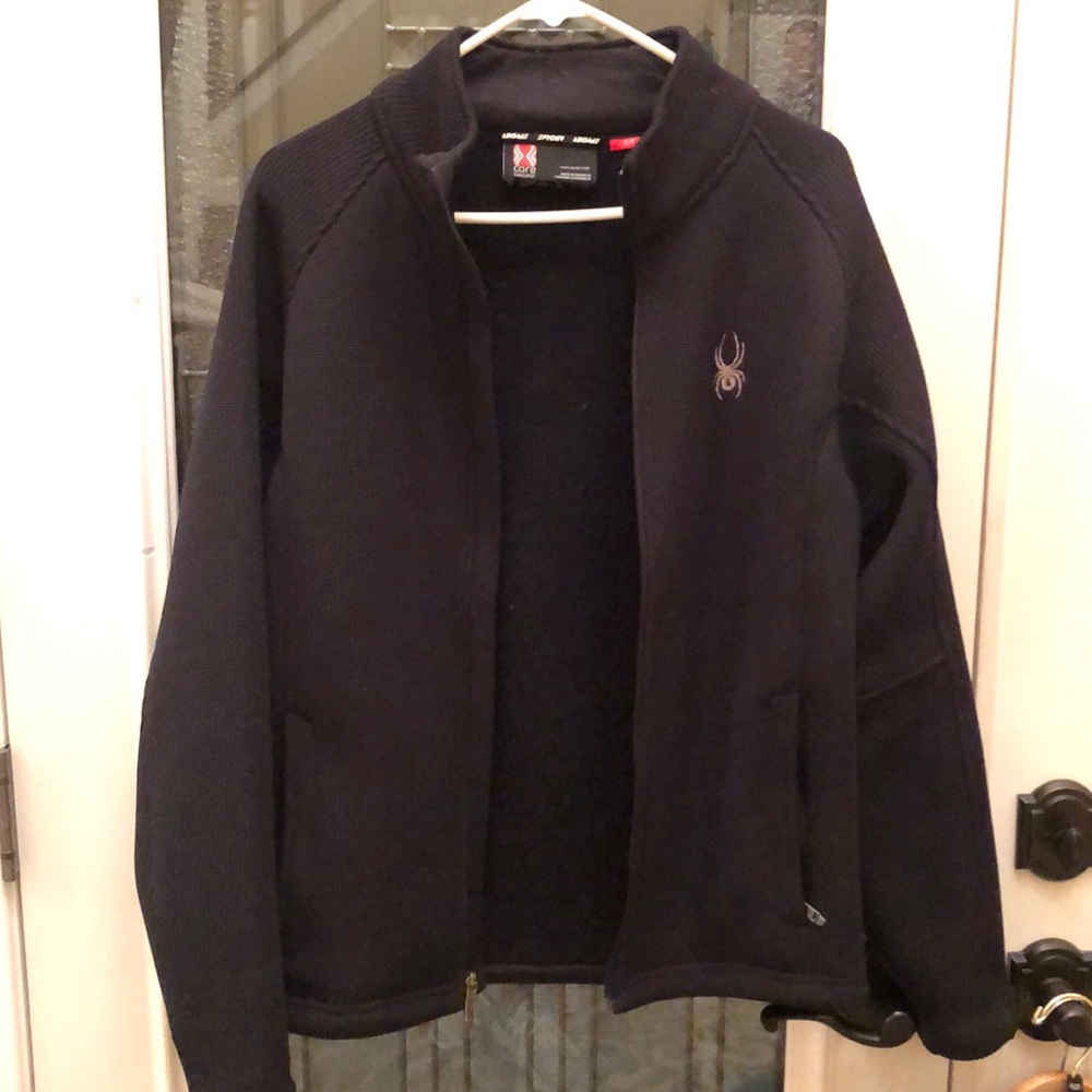 Black Spyder Jacket Men’s Small